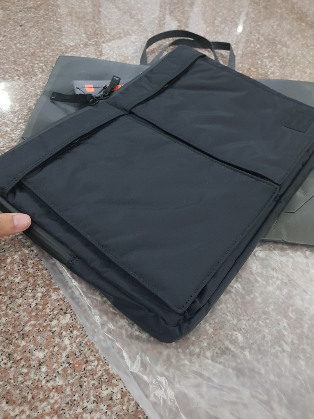 HEAD PORTER Black Beauty laptop case 13inch ブラック
