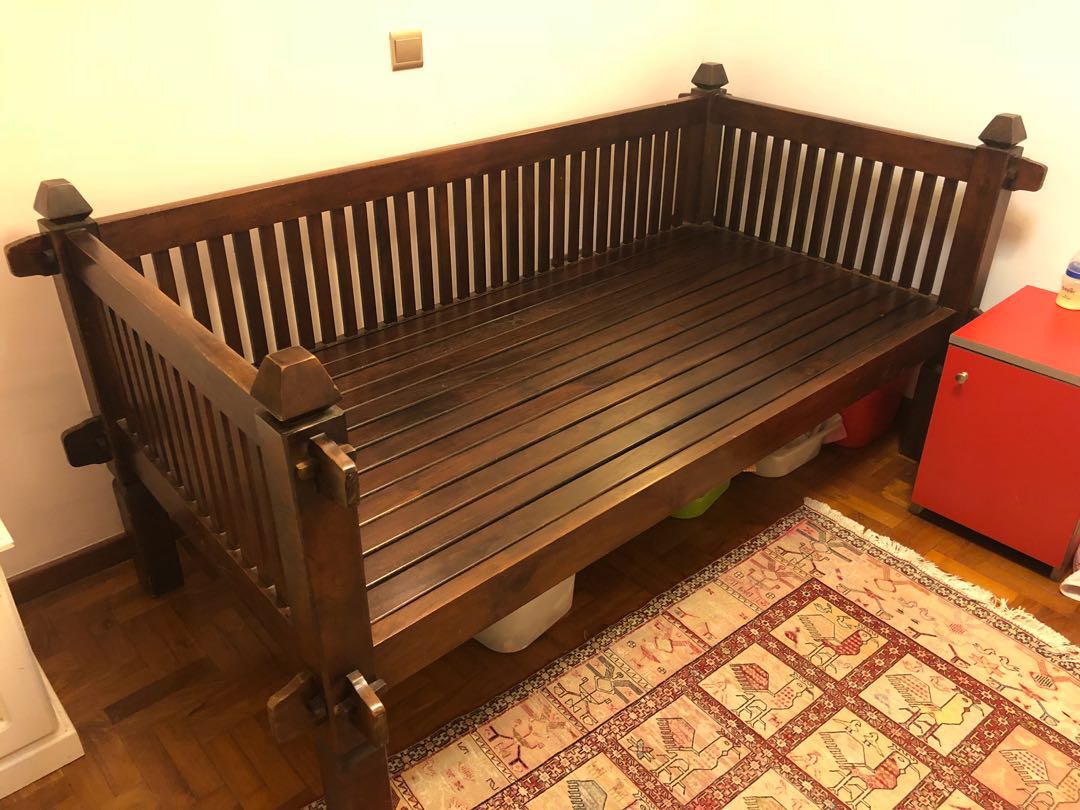 Indonesian teak daybed shop