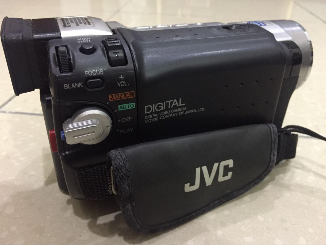 JVC mini dv video camera, Photography, Video Cameras on Carousell