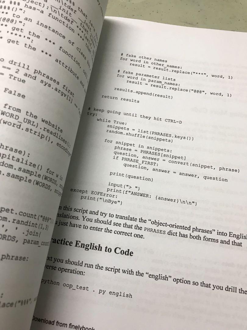 Learn Python 3 the Hard Way, Hobbies & Toys, Books & Magazines ...