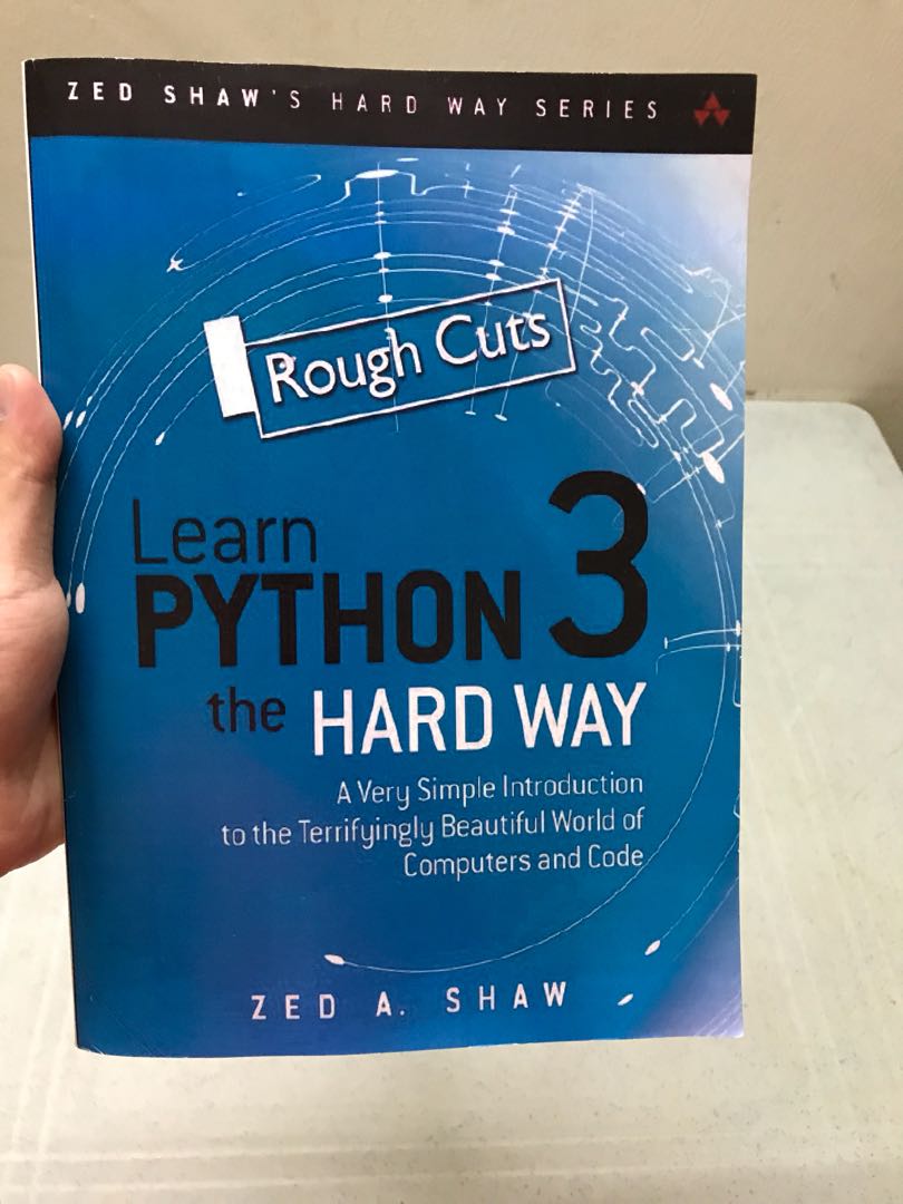 learn-python-3-the-hard-way-hobbies-toys-books-magazines
