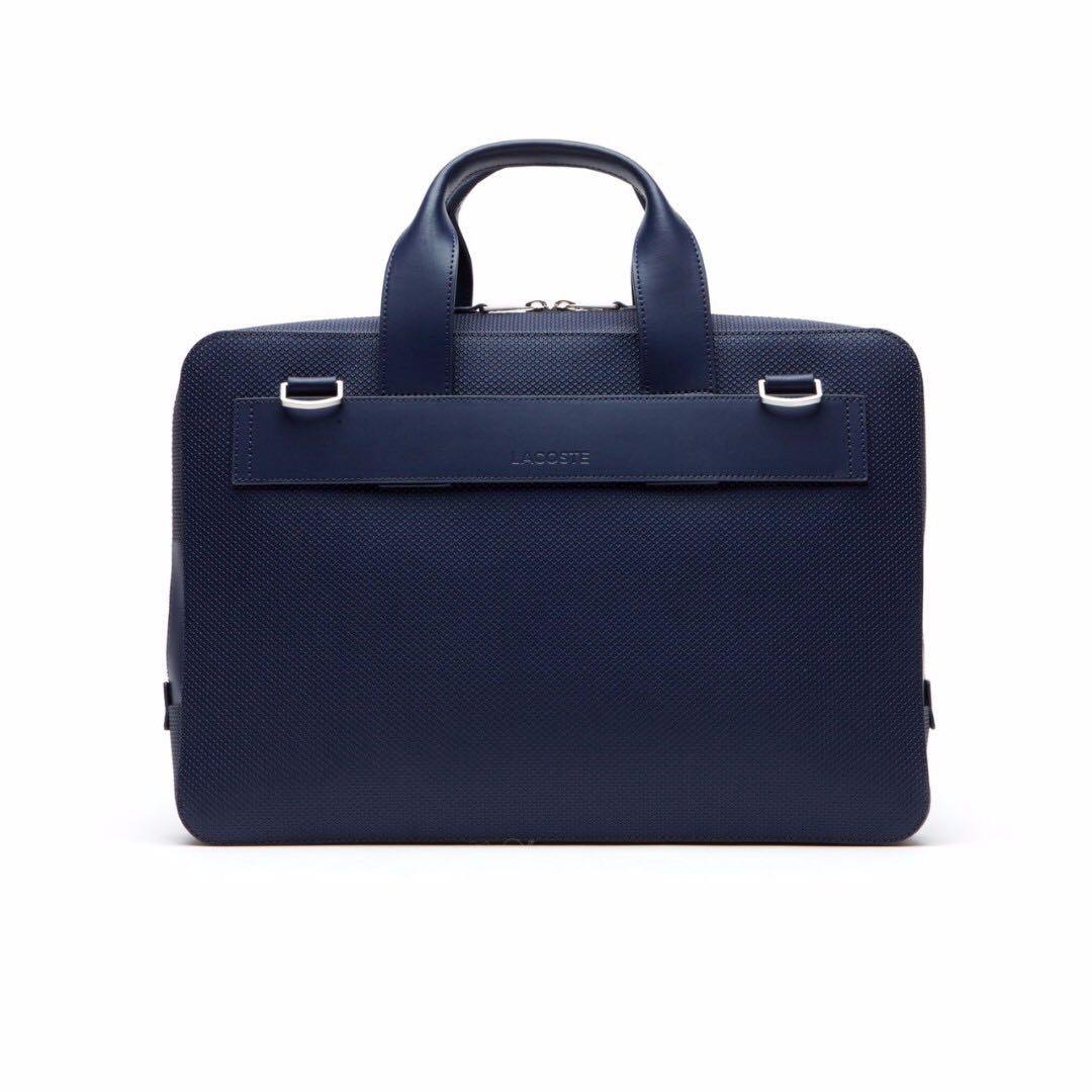 Men's chantaco matte piqué leather computer bag sale