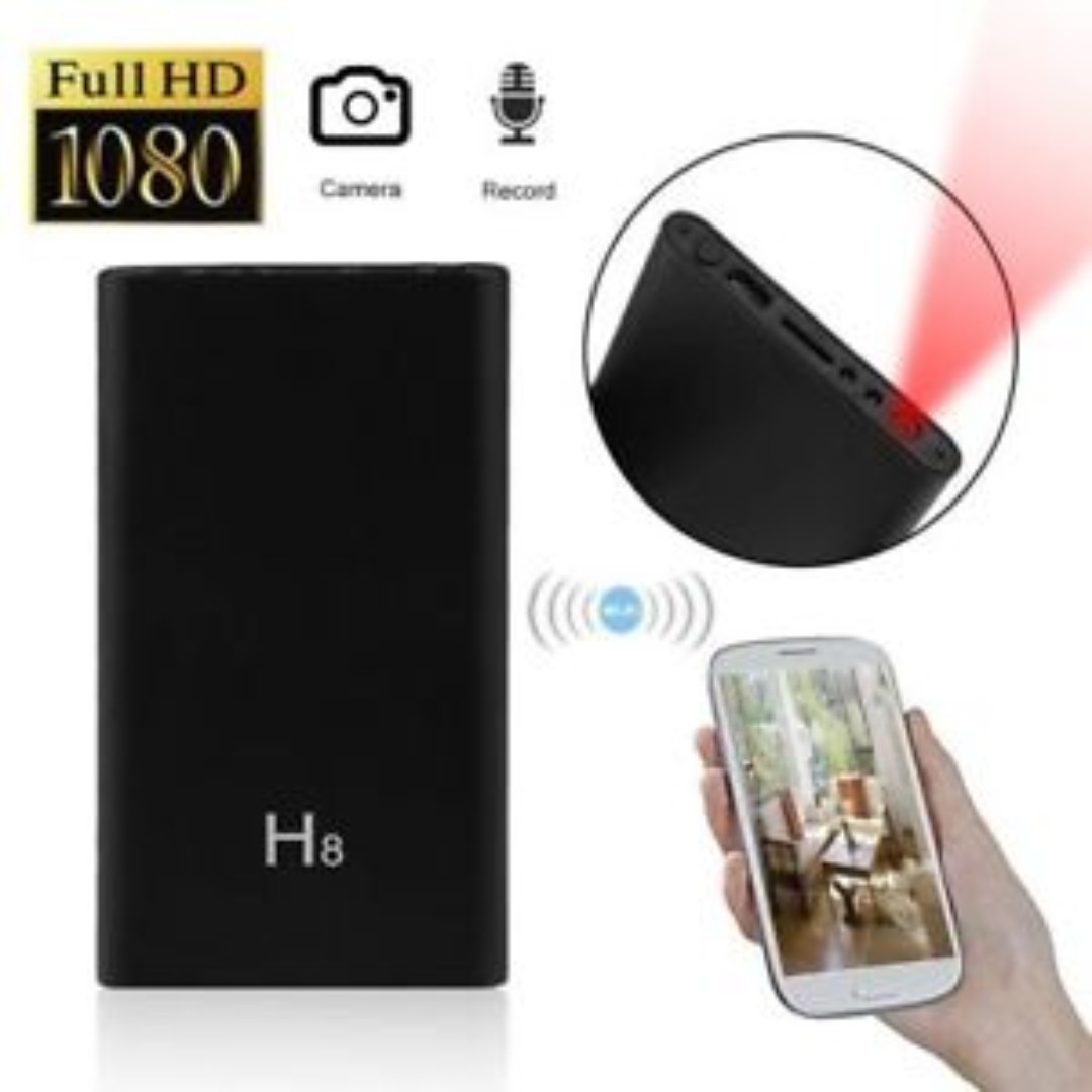 WiFi HD 1080P SPY Hidden Camera Power Bank Motion Detection Recorder ...