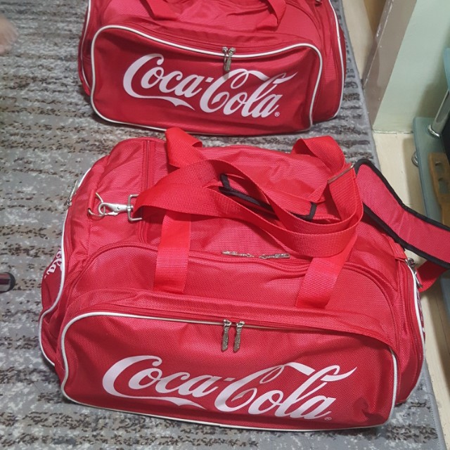 coca cola duffle bag