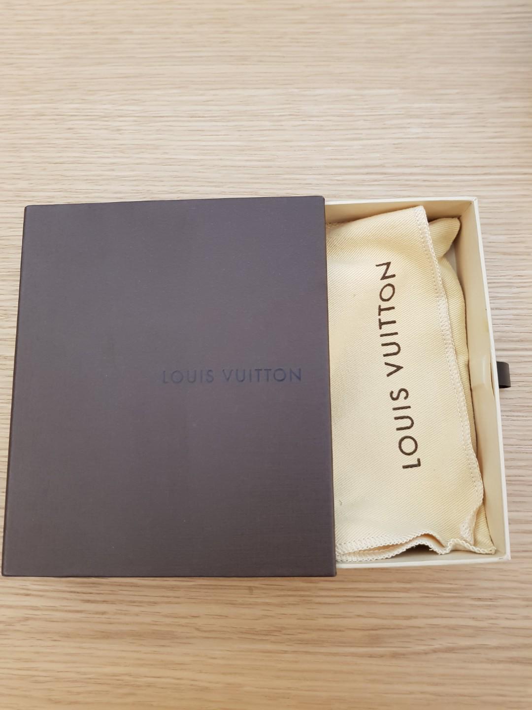Original Louis Vuitton Gift Display Box With Dust Bag For Wallet