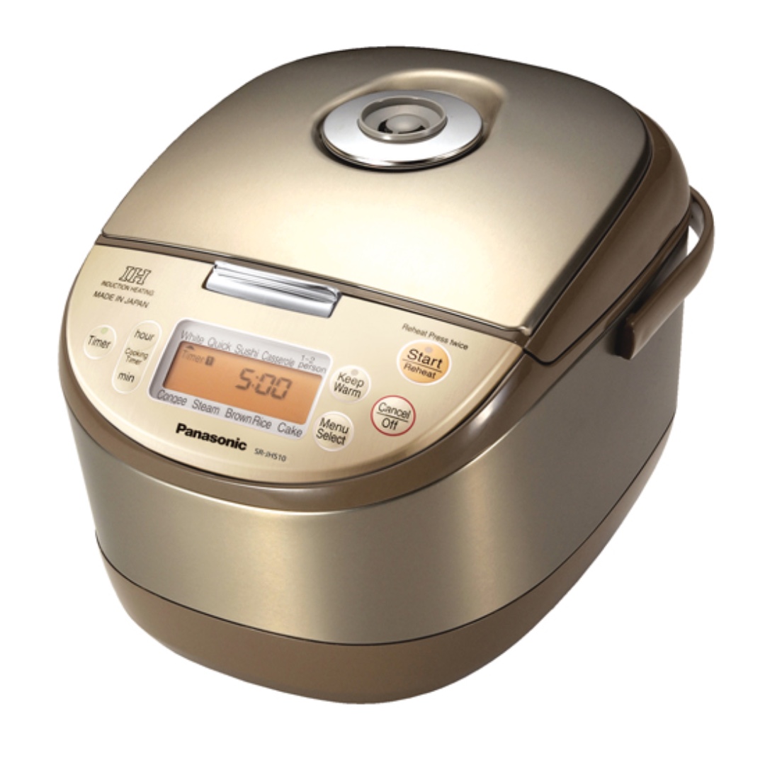Panasonic SR-JHS10 Rice Cooker / Copper Diamond Induction Heating Warm ...
