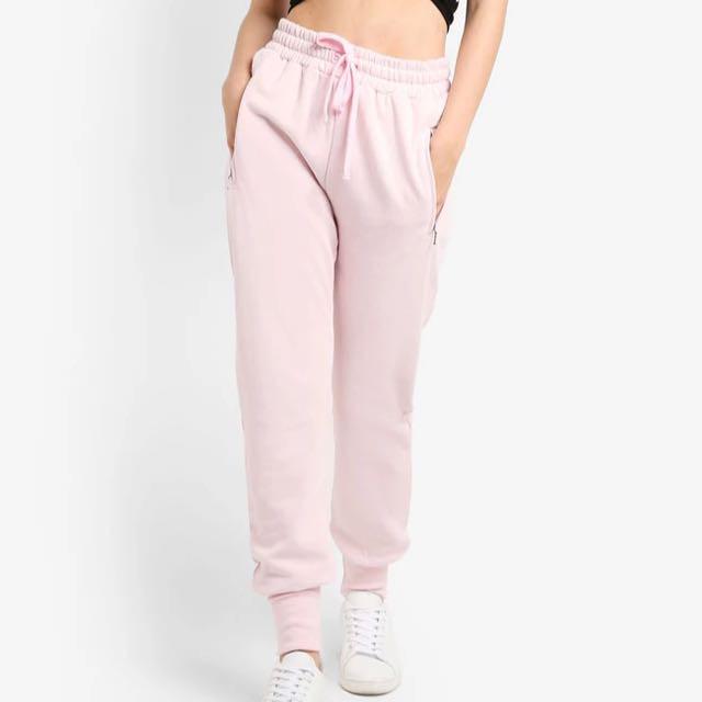 Pastel pink sweatpants top