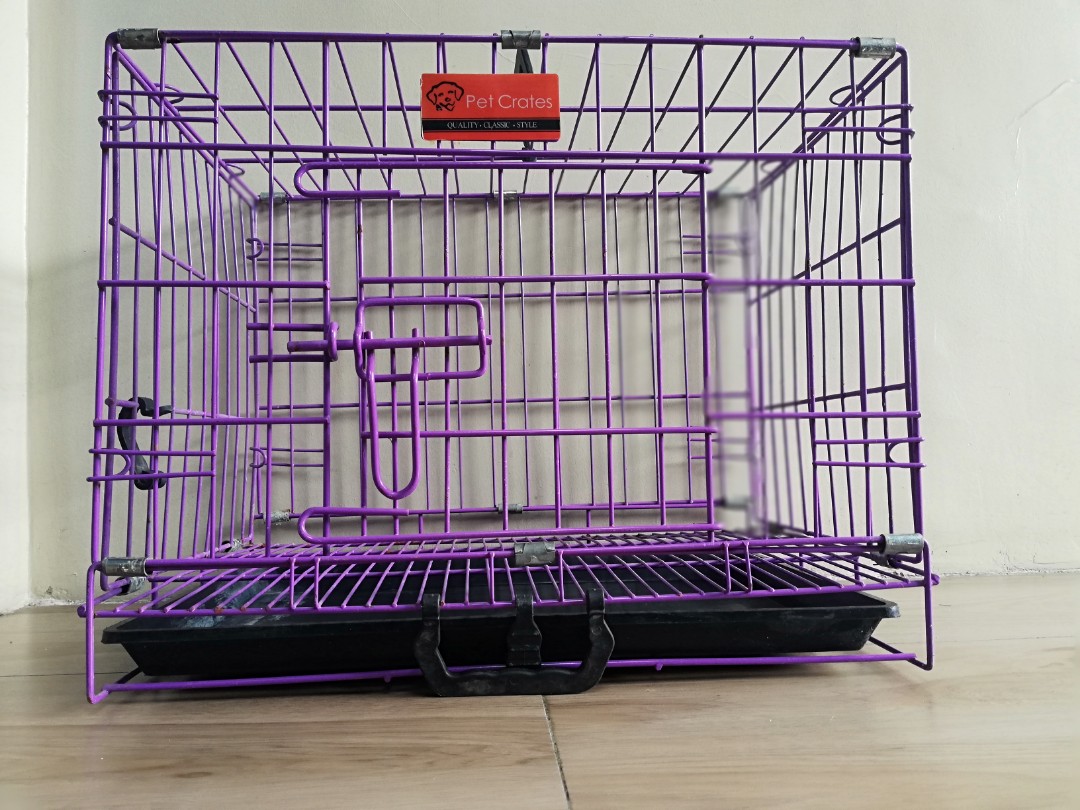 Collapsible Pet Crate poop tray included, Pet Supplies, Homes & Other