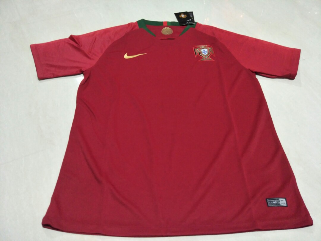 Portugal 2018 World Cup Home Kit Sports Sports Apparel On Carousell