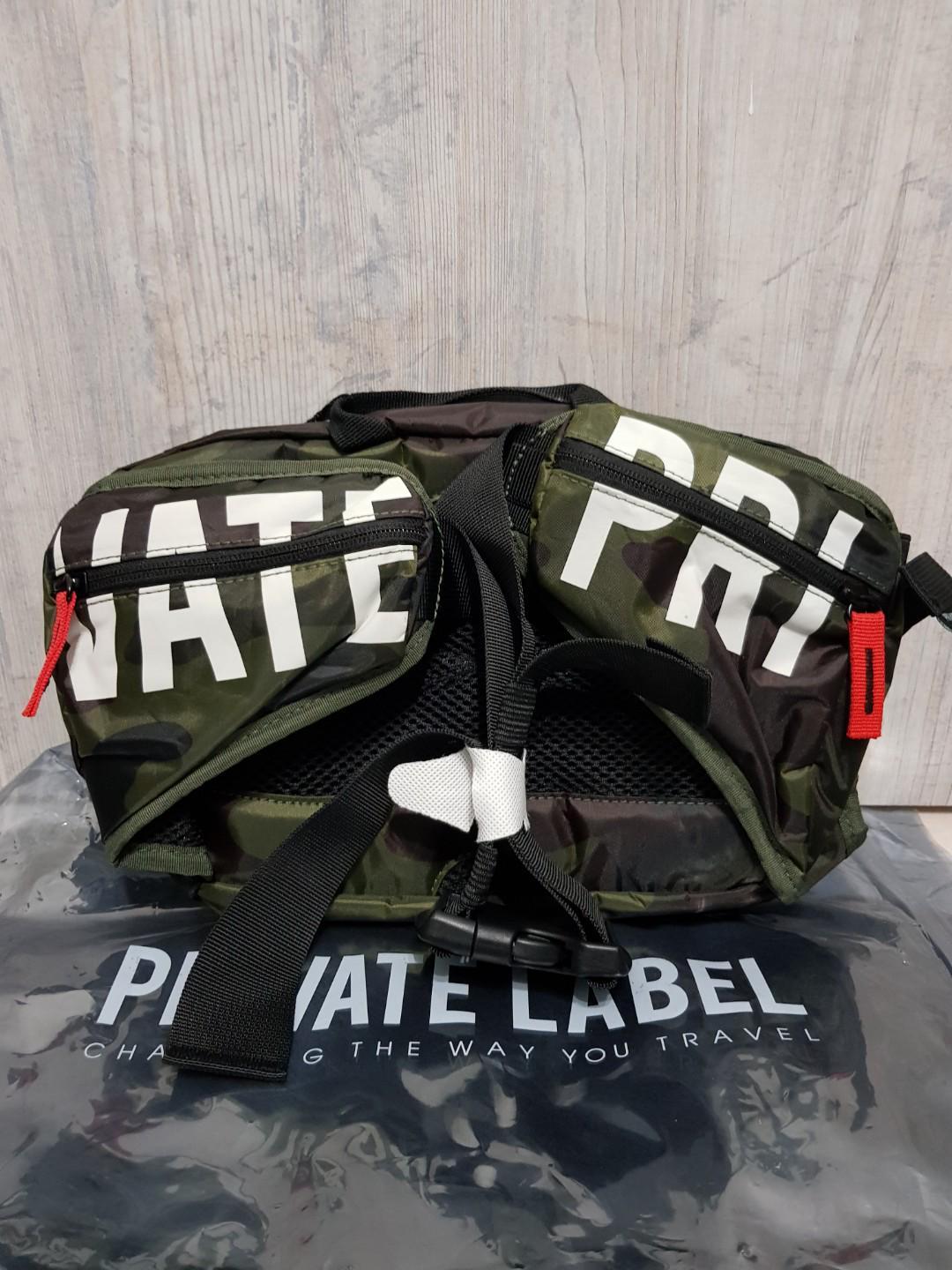 PRIVATE LABEL NYC WAIST BAG CAMO, Men's Fashion, Bags, Sling Bags on ...