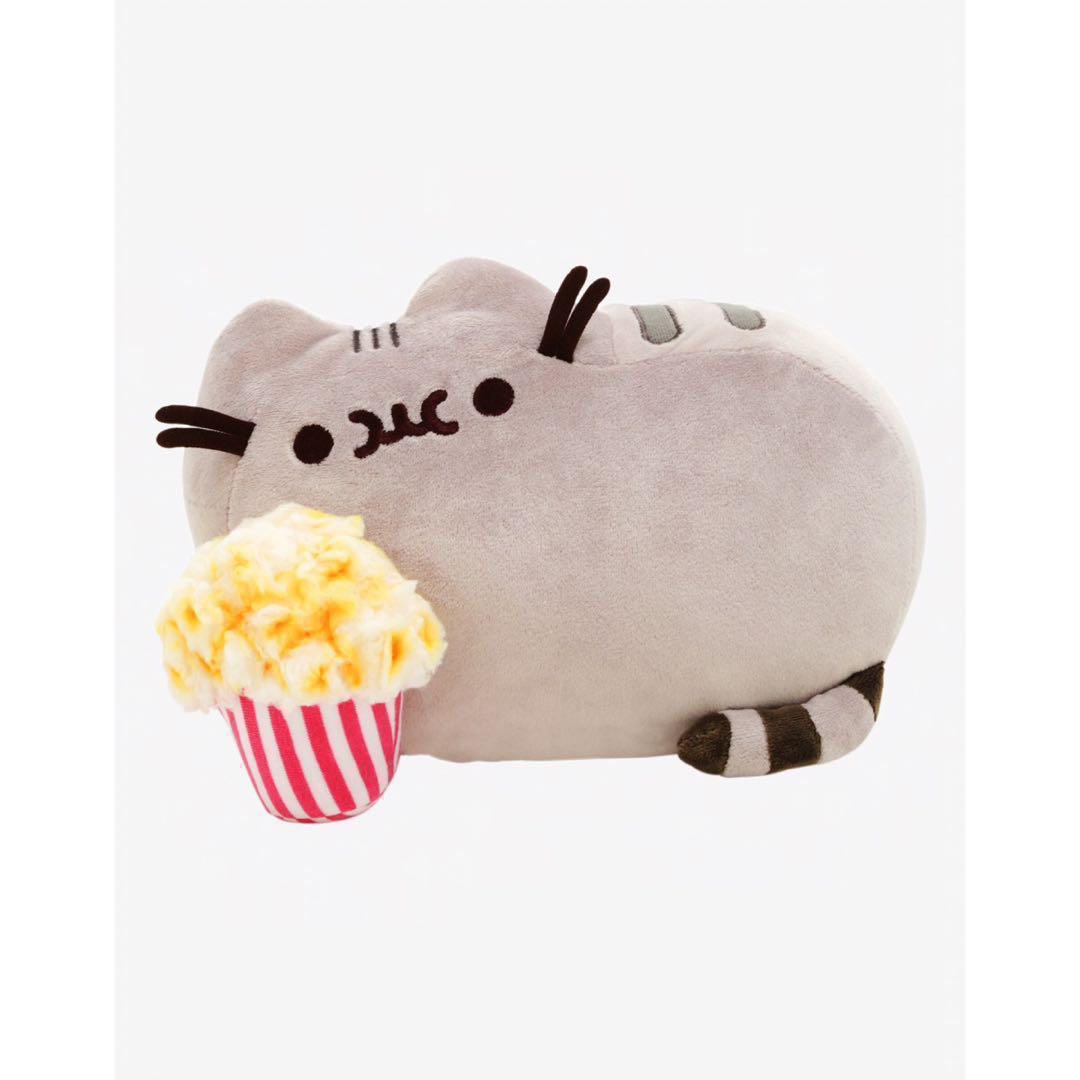 pusheen popcorn plush