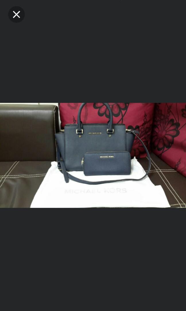michael kors selma wallet