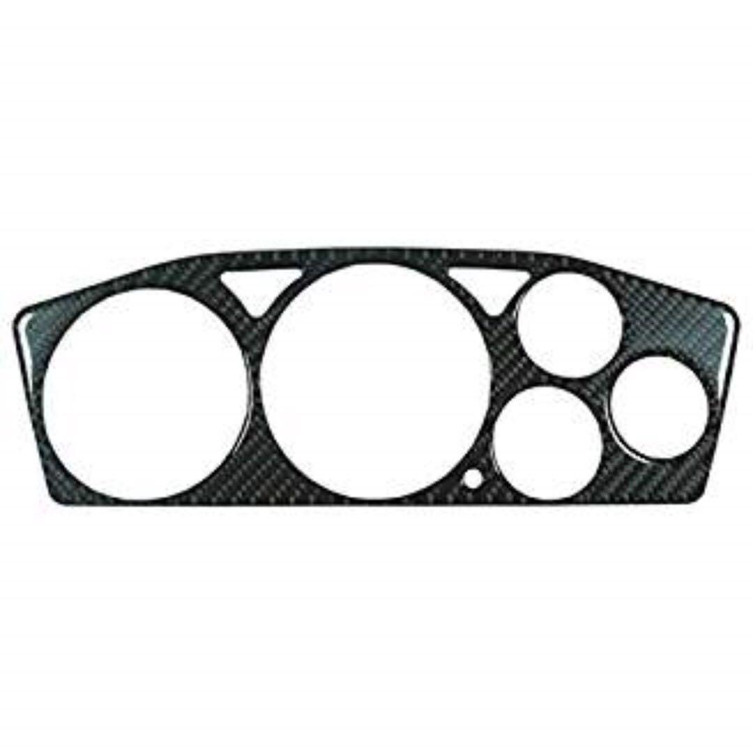 REAL Carbon Fiber Instrument Gauge Cluster Bezel Overlay fit for 2003