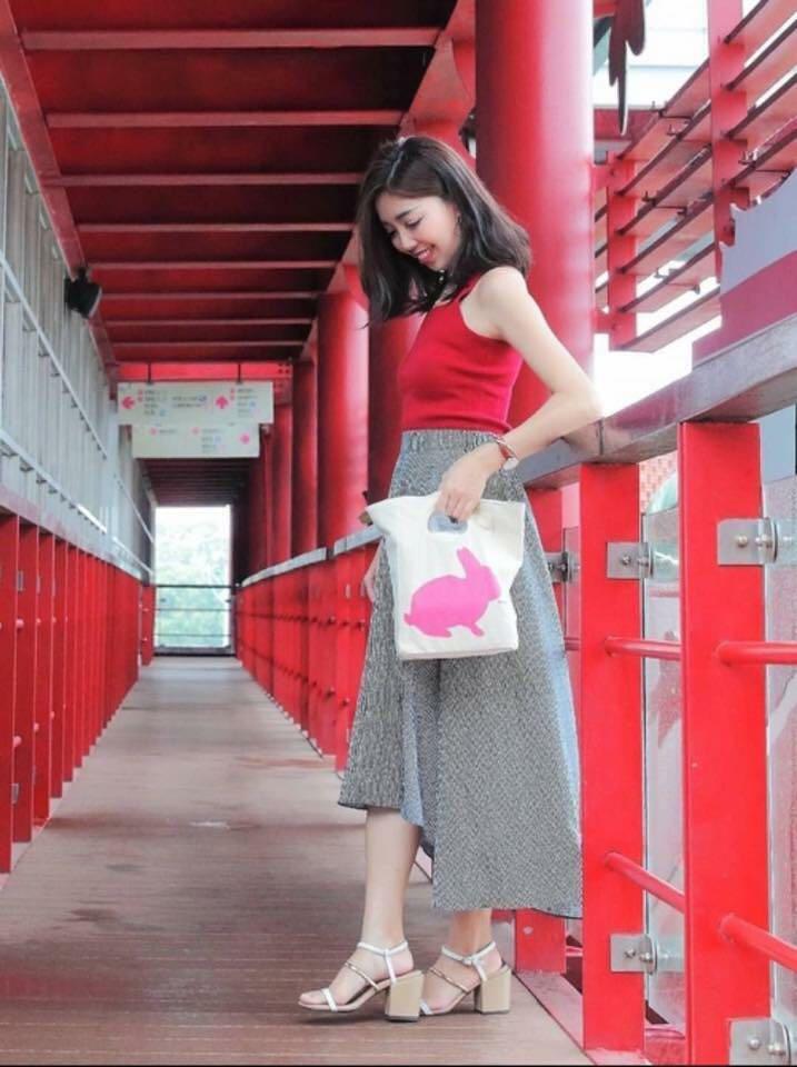 Red top gray long back skirt terno Women s Fashion Dresses Sets Traditional Ethnic wear on Carousell