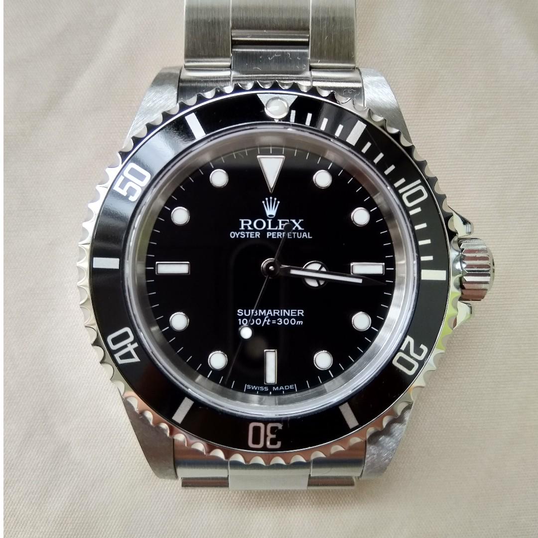Rolex Submariner 14060m 2 Liner Luxury Watches on Carousell