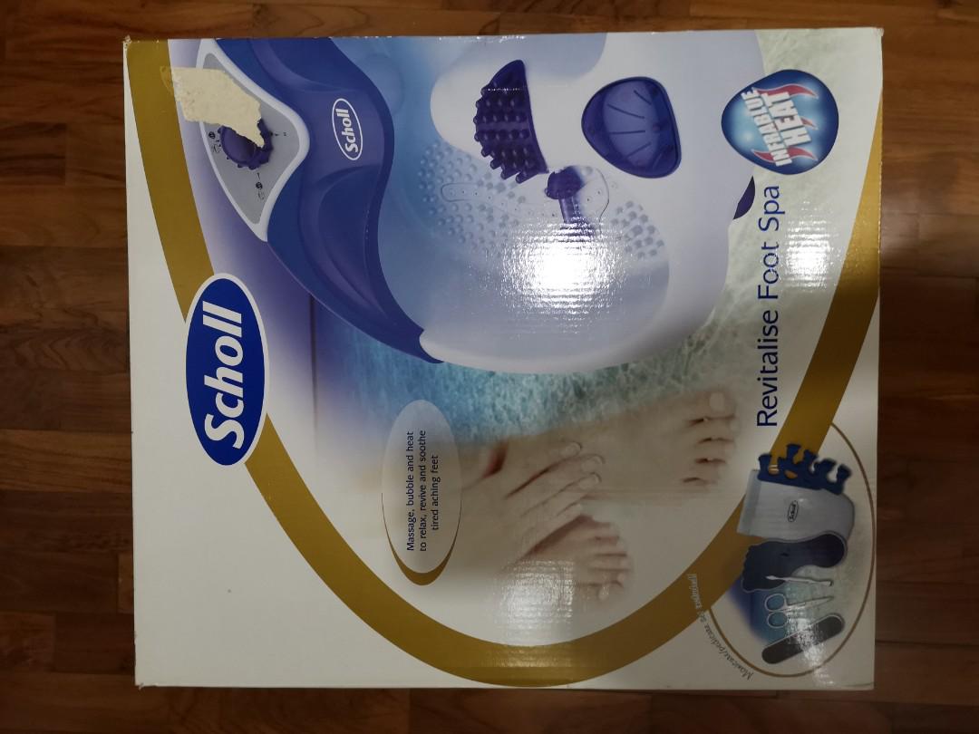Scholl Foot Spa, Beauty & Personal Care, Foot Care on Carousell