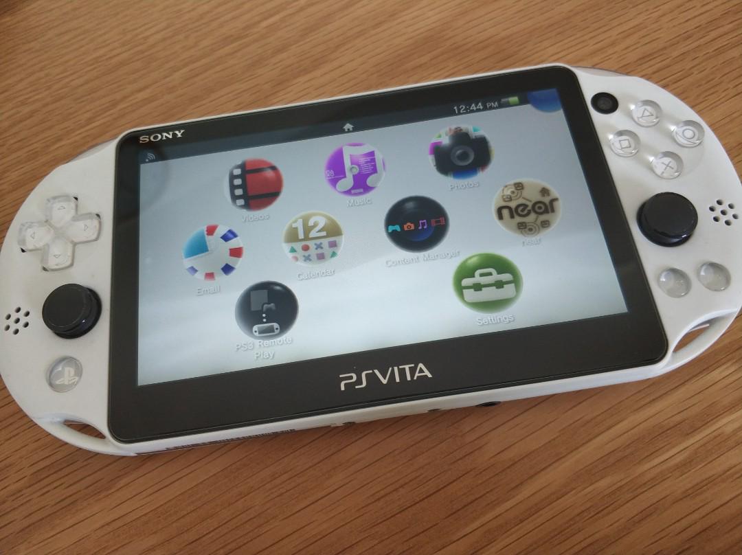 Sony Playstation Vita Slim White Psvita, Video Gaming, Video Game 