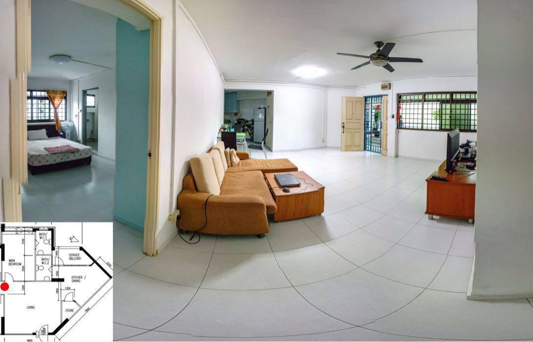 Spacious 1087sqft 101sqm Great Location Whole Unit 4 Bedroom