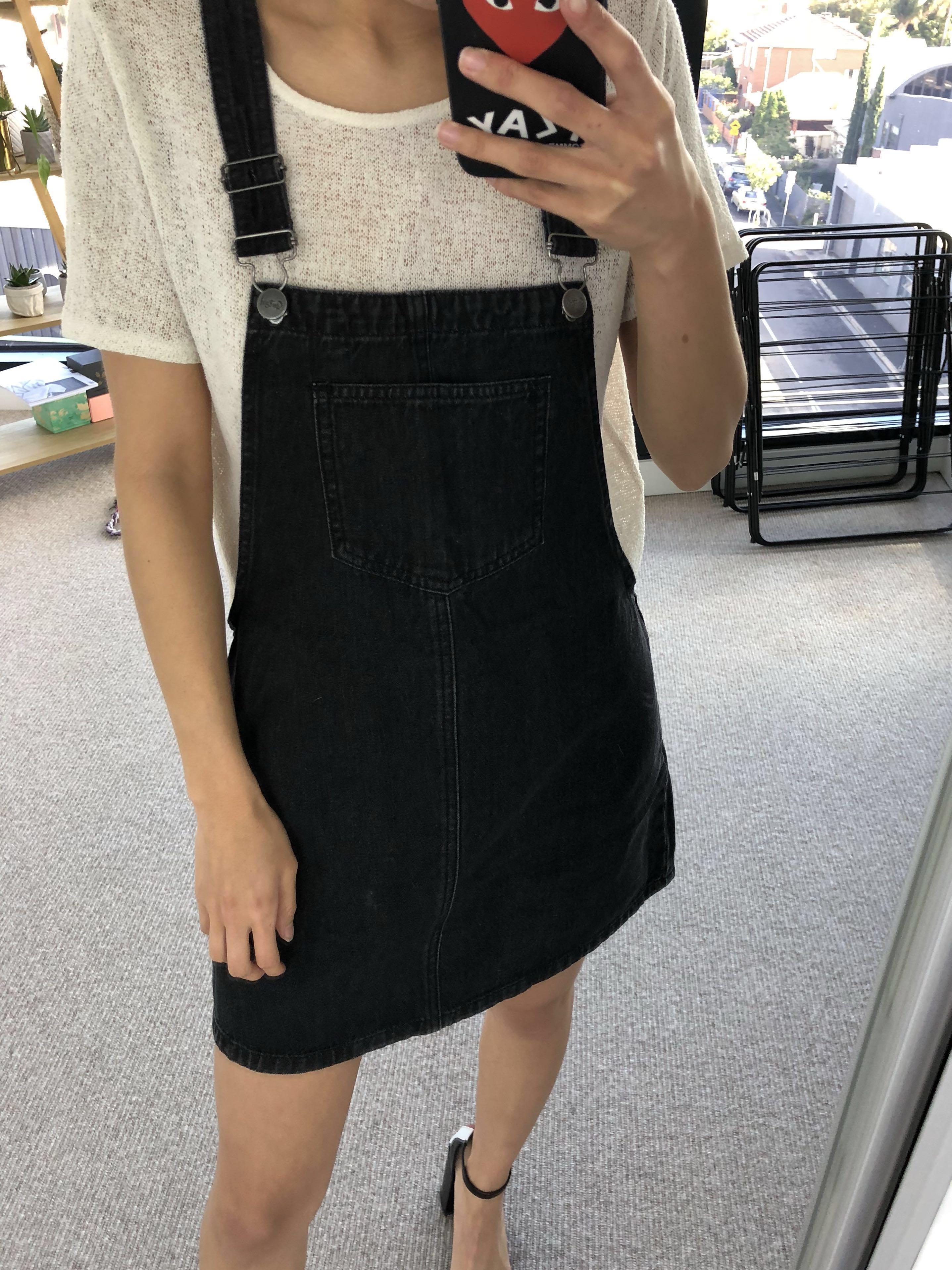 denim pinafore dress sportsgirl