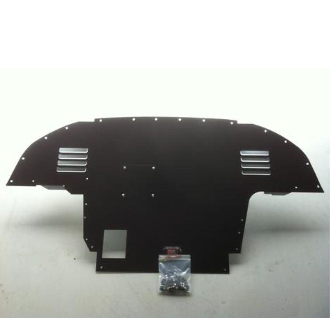 SSP 2 Piece Aluminum Undertray 20082015 Mitsubishi Evo X, Car