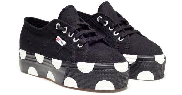 superga polka dot sneakers