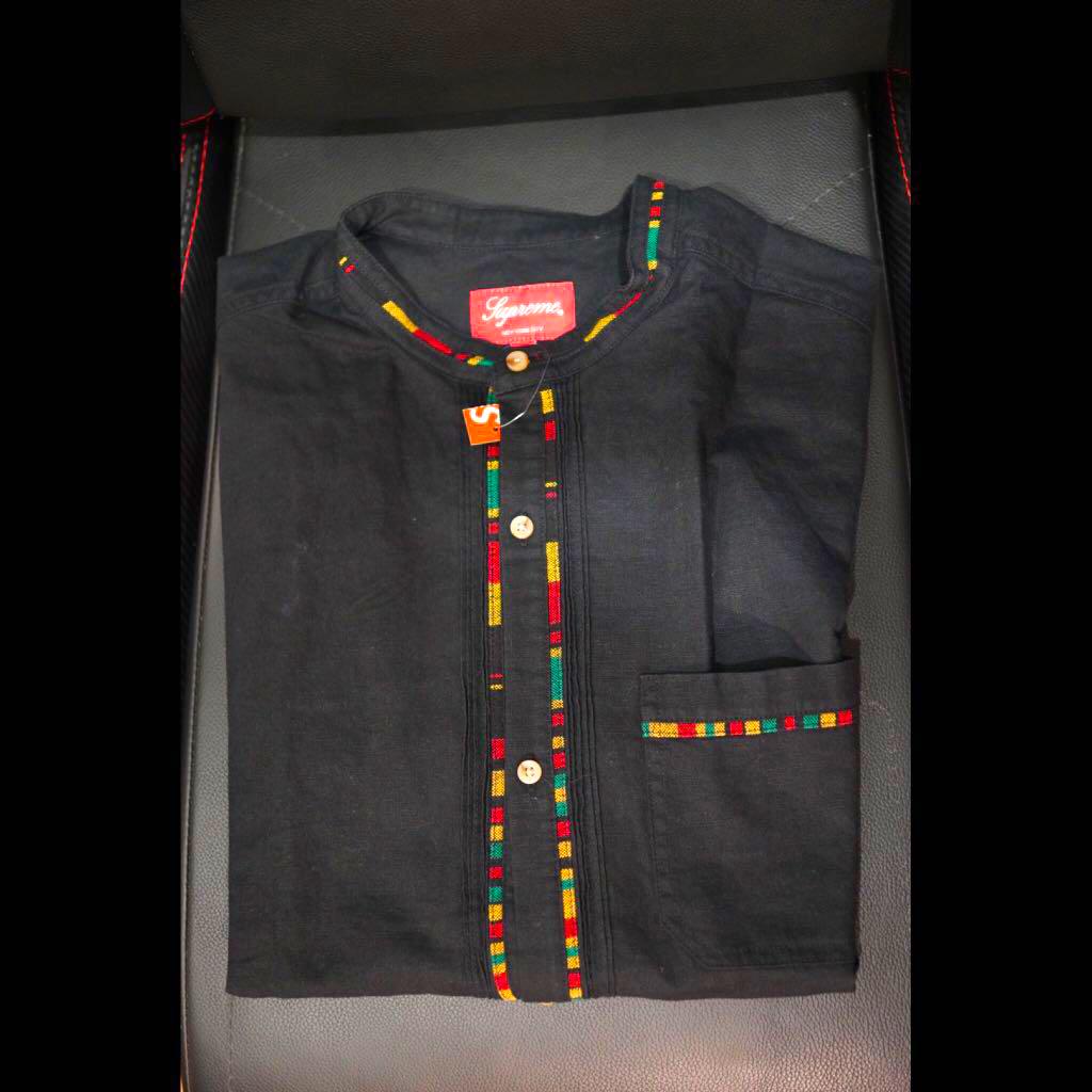 supreme collar shirt