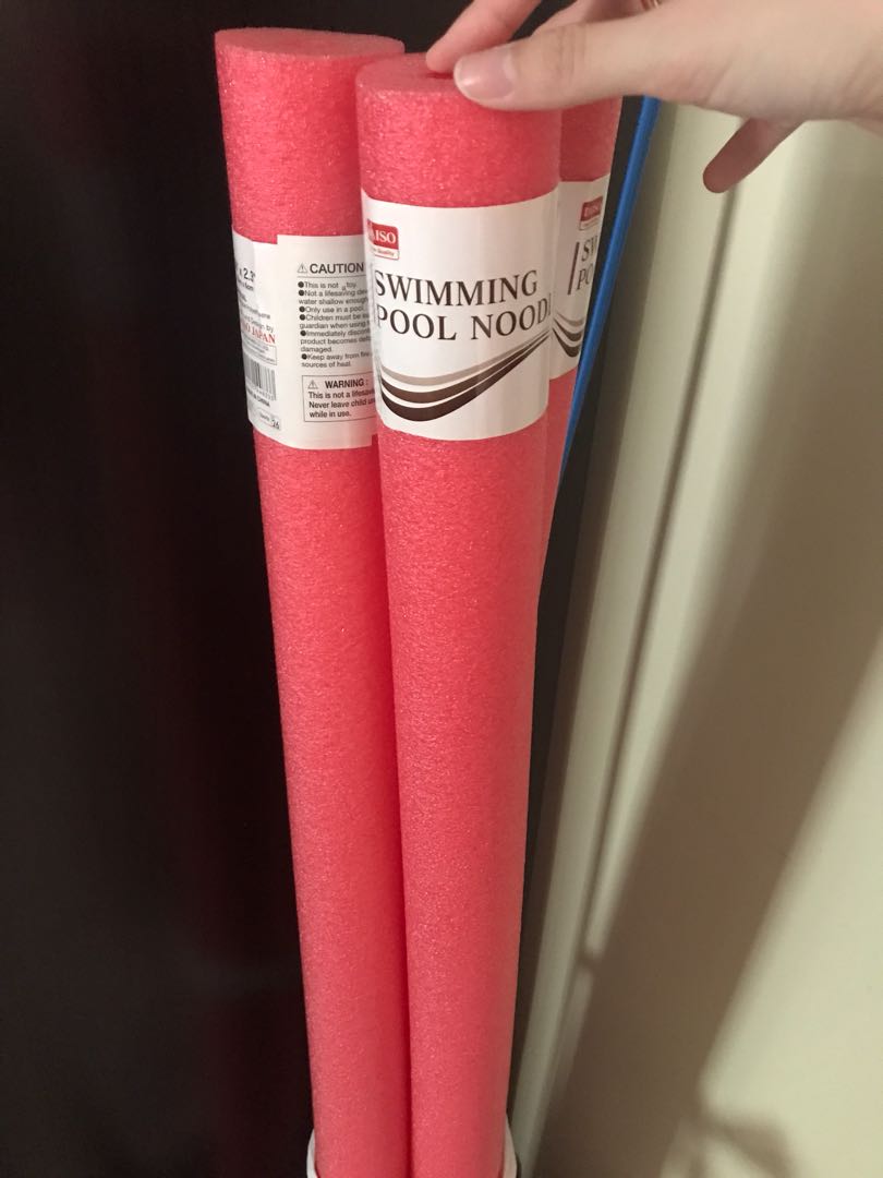 swimming pool noodle daiso everything else on carousell