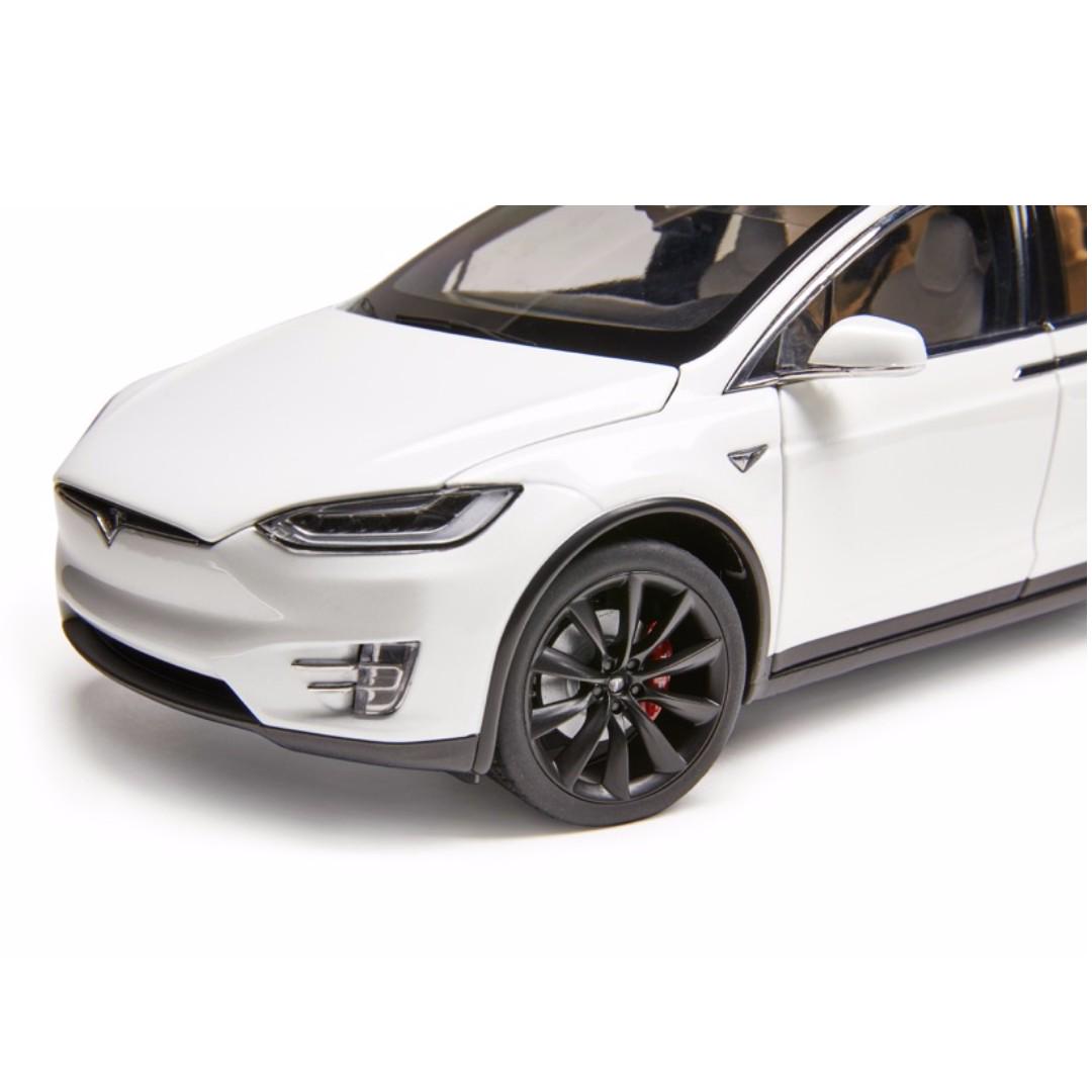 Tesla Diecast 118 Scale Model X P100d Toys Games Toys
