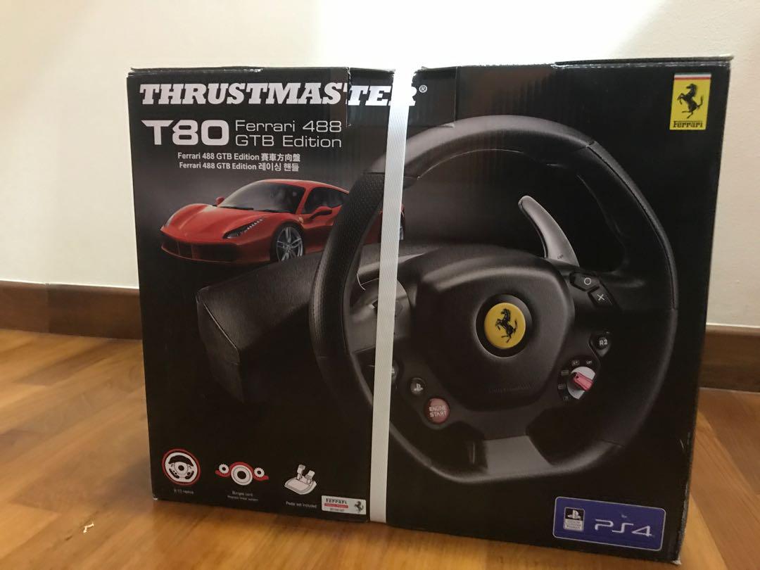 Thrustmaster T80 Ferrari 488 Gtb Edition Toys Games