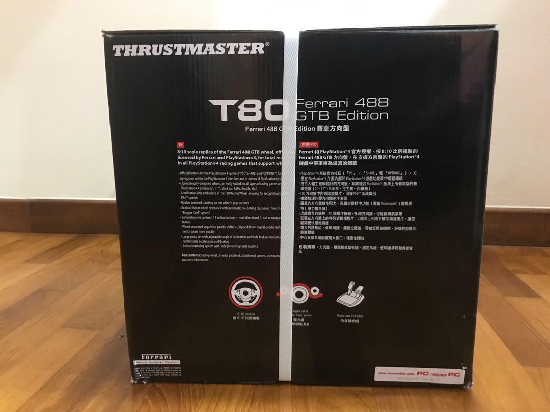 Thrustmaster T80 Ferrari 488 Gtb Edition Toys Games
