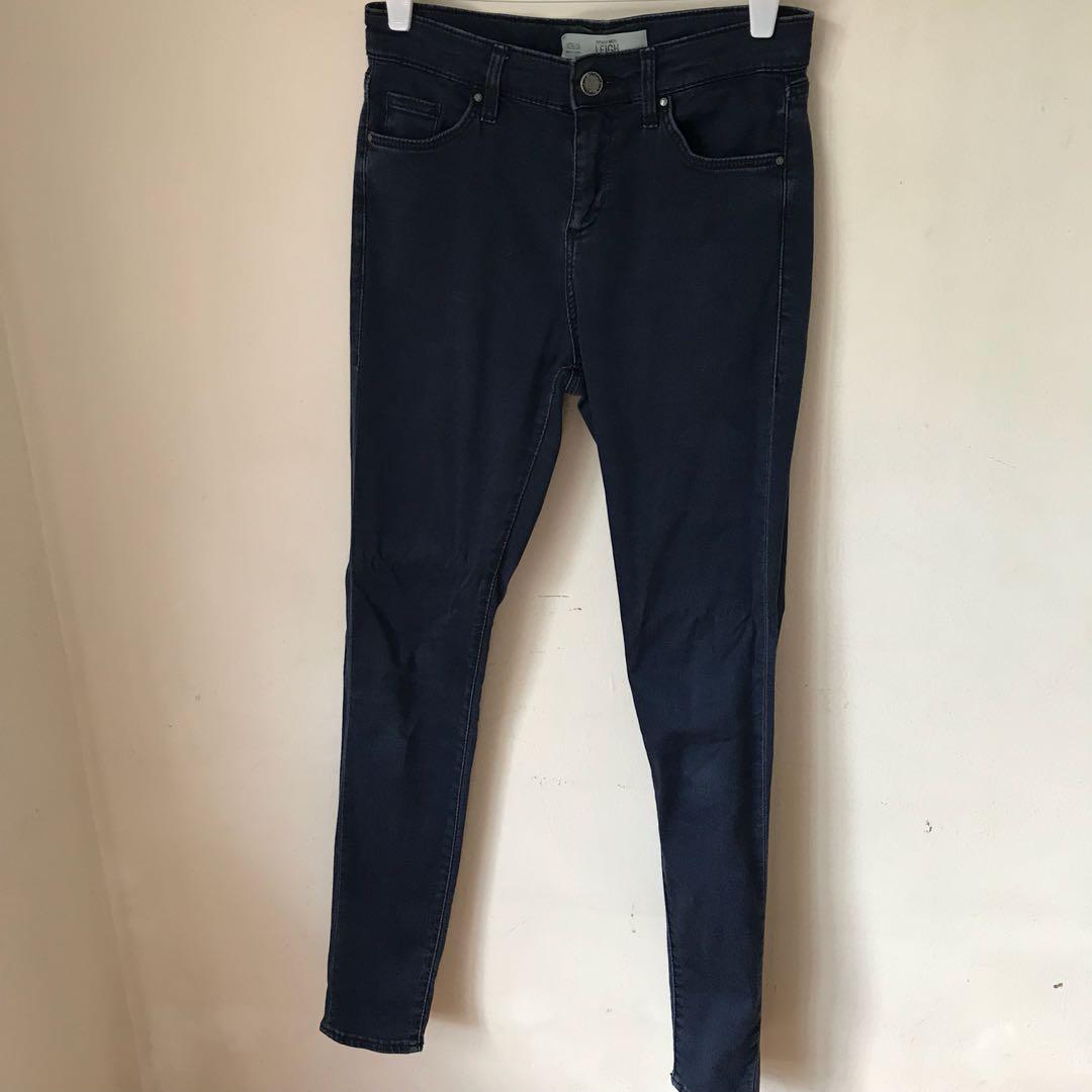 charcoal black jeans womens