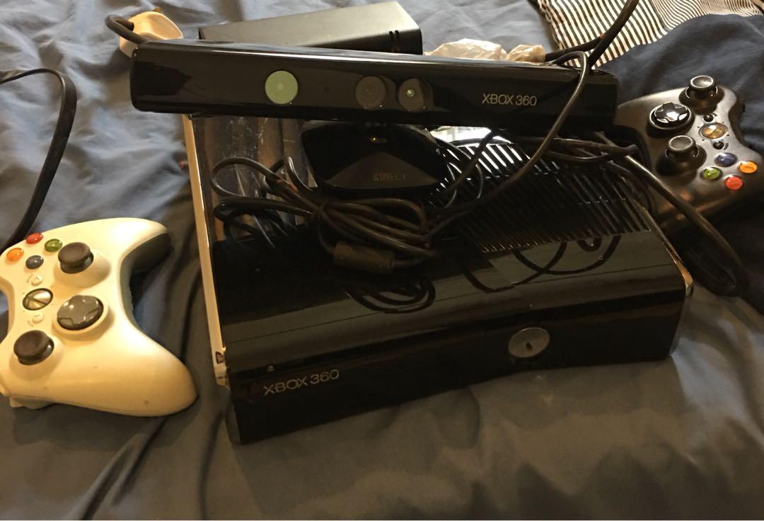 Xbox 360 Kinect 2 Wireless Controllers And 14 Games Toys Games Video Gaming Gaming Accessories On Carousell