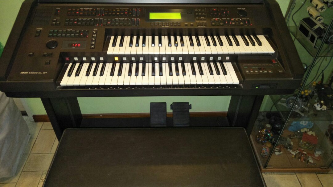 YAMAHA Electone EL-87 メイン操作部・操作部基板・モニタSP-