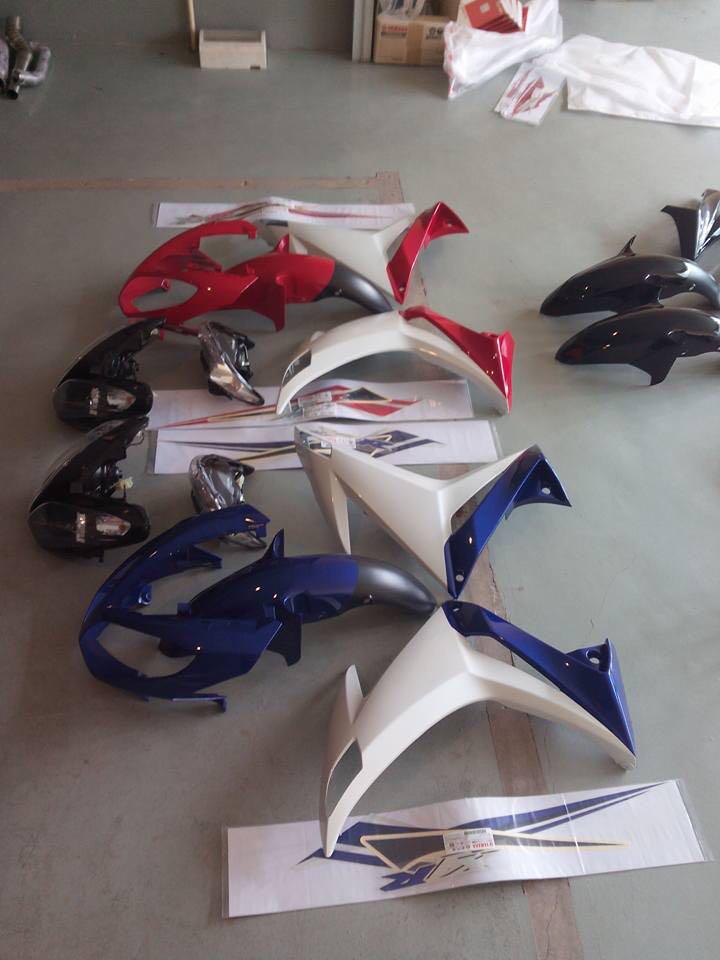 Yamaha X1r Cover Set All Colour Yamaha Spark Lc 135 Nova Uma Racing