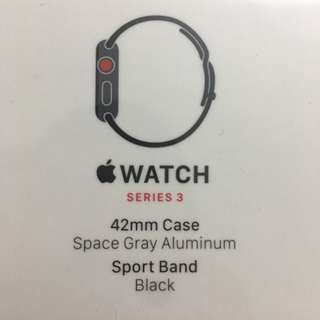 Apple watch 3 cellular 42mm outlet sale