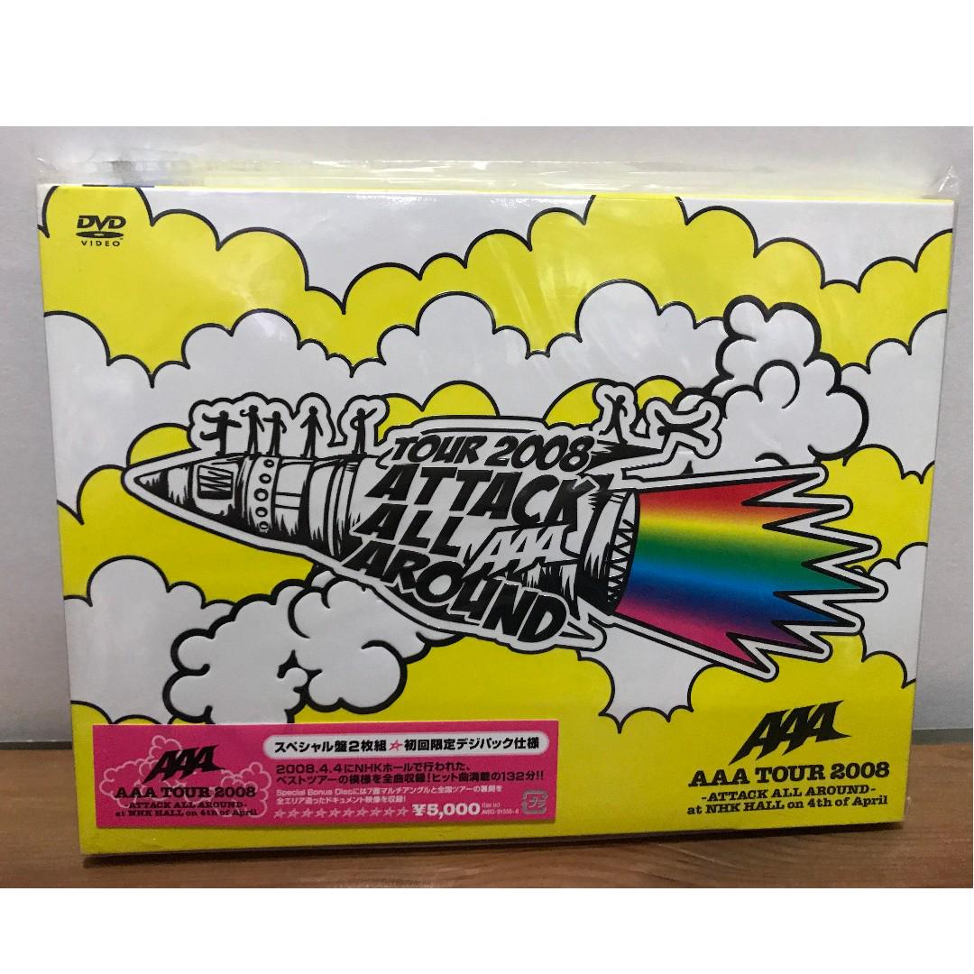 a Tour 08 Attack All Around At Nhk Hall On 4th Of April 2dvd 日本明星 Carousell