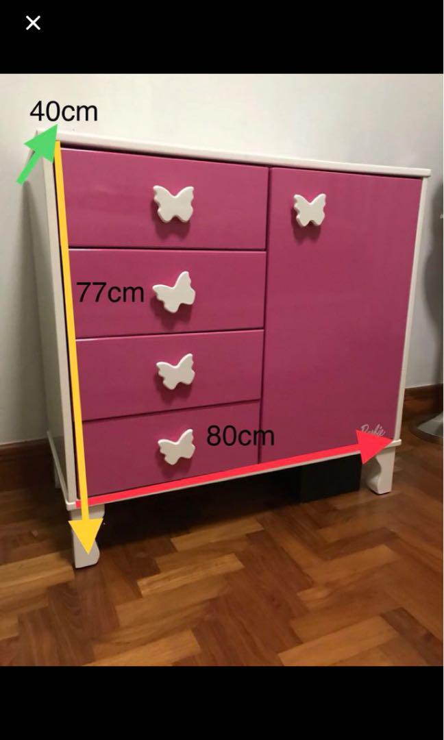 barbie chest of drawers