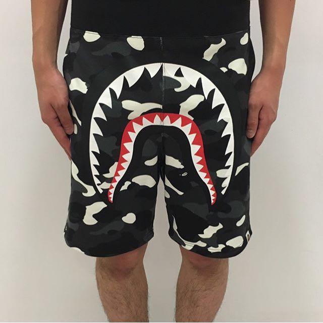 bape shark shorts retail price