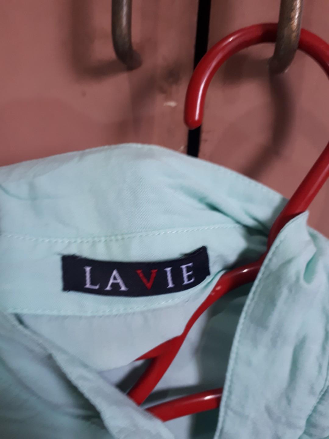 Blouse (Lavie) (Category: Blouses) located in Quezon City. Submitted by charaaaa (Listing ID 175263716, Image 2). Description: no flaws. no stains used only once.