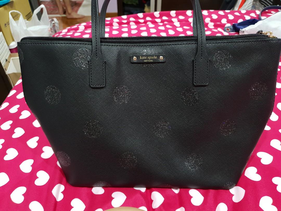 kate spade zipper tote