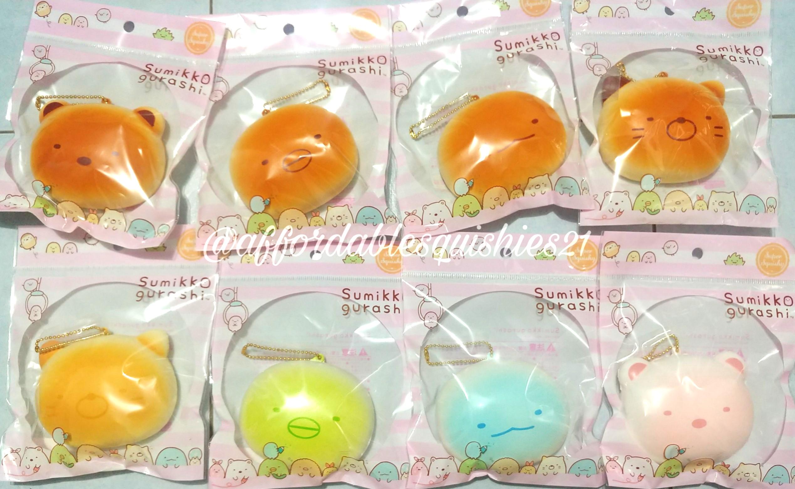 Brand new Sumikko Gurashi Head Bun squishy