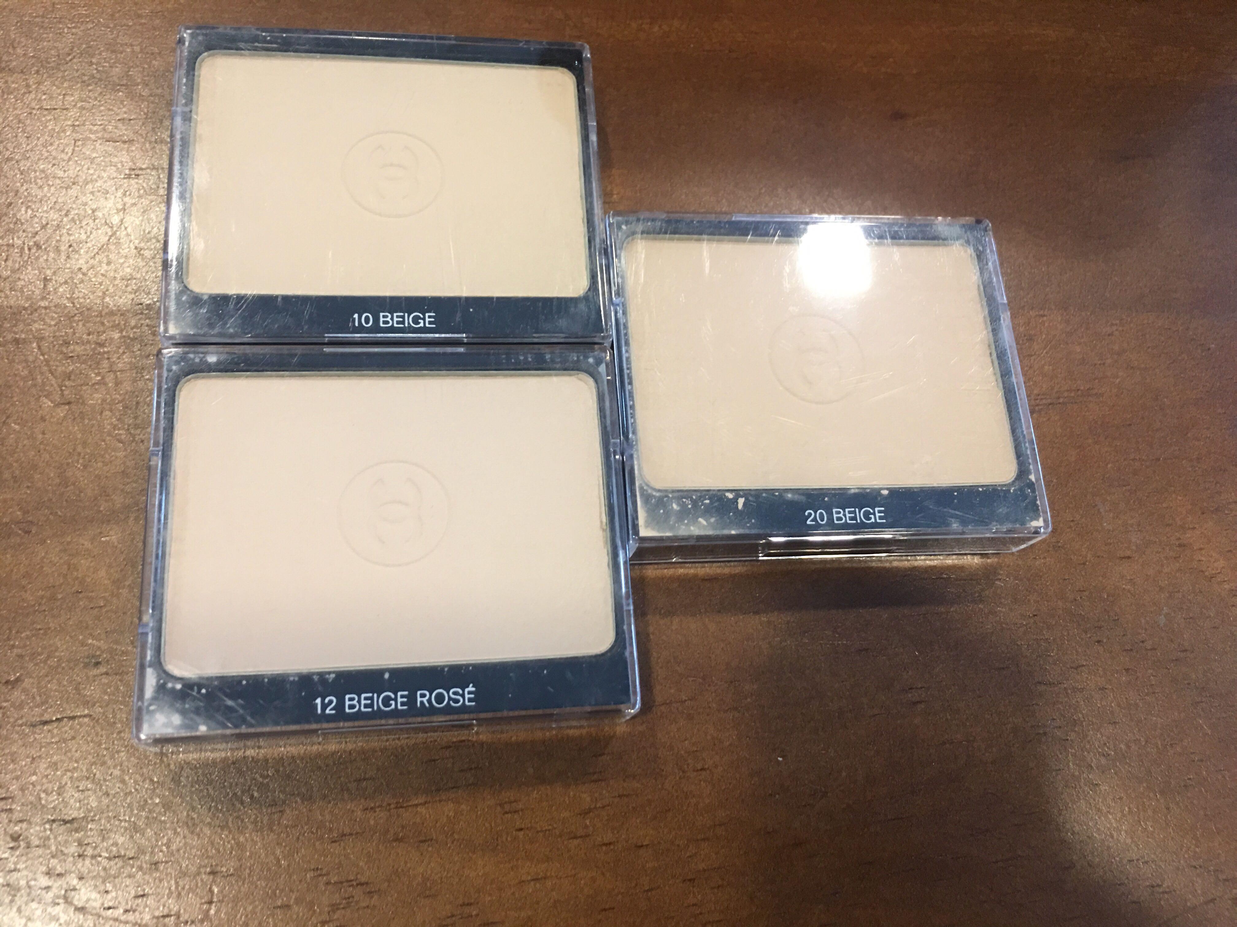 CHANEL LE TEINT ULTRA ULTRAWEAR FLAWLESS COMPACT FOUNDATION LUMINOUS MATTE  FINISH SPF15   60 BEIGE 13G045OZ trang điểm việt nam Makeup Vietnam