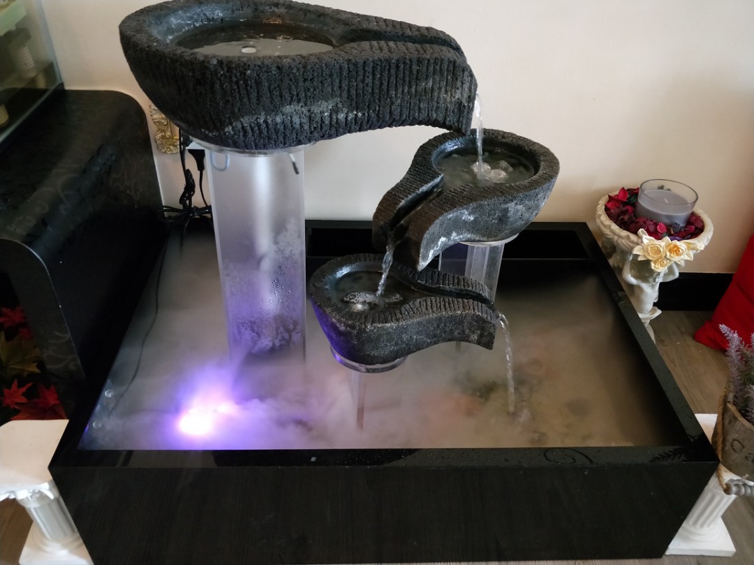 Feng shui Water Feature Fountain, Everything Else on Carousell