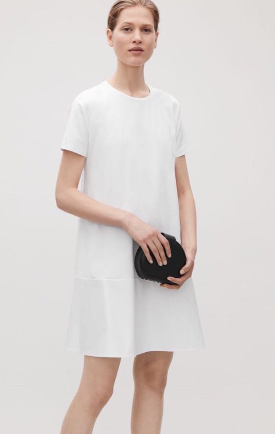 cos white dress