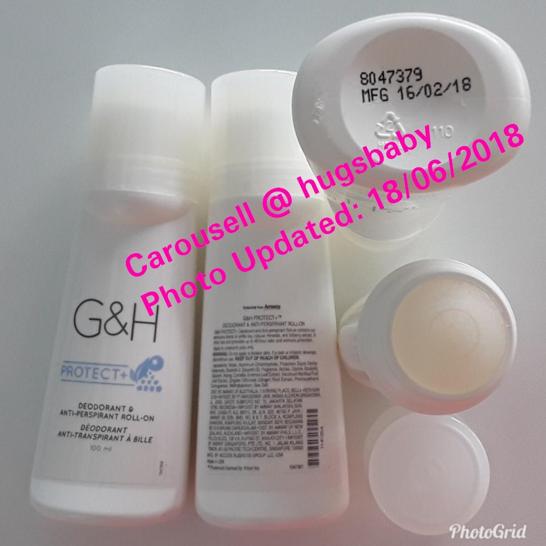 G H Protect Deodorant Anti Perspirant Roll On 100ml Health Beauty Perfumes Deodorants On Carousell