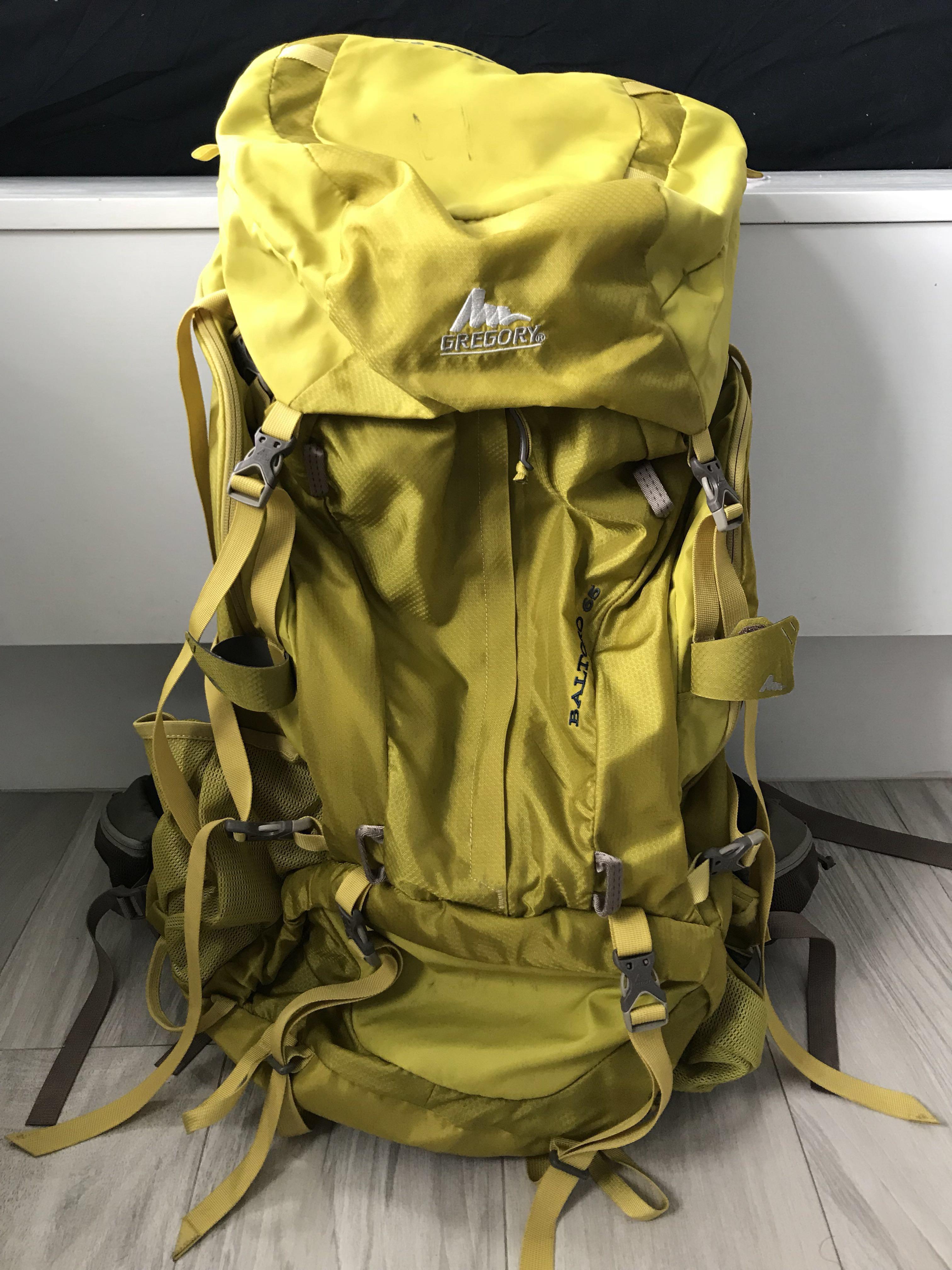 Gregory 65L backpack Carousell