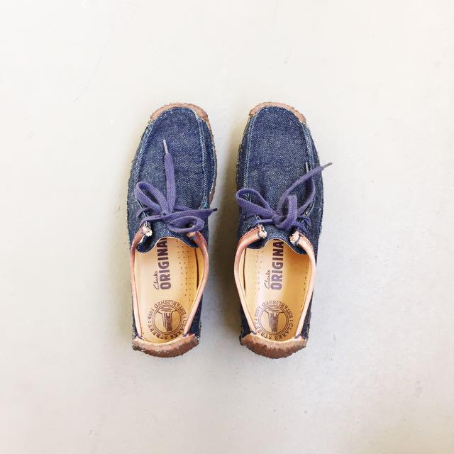 clarks wallabee indigo