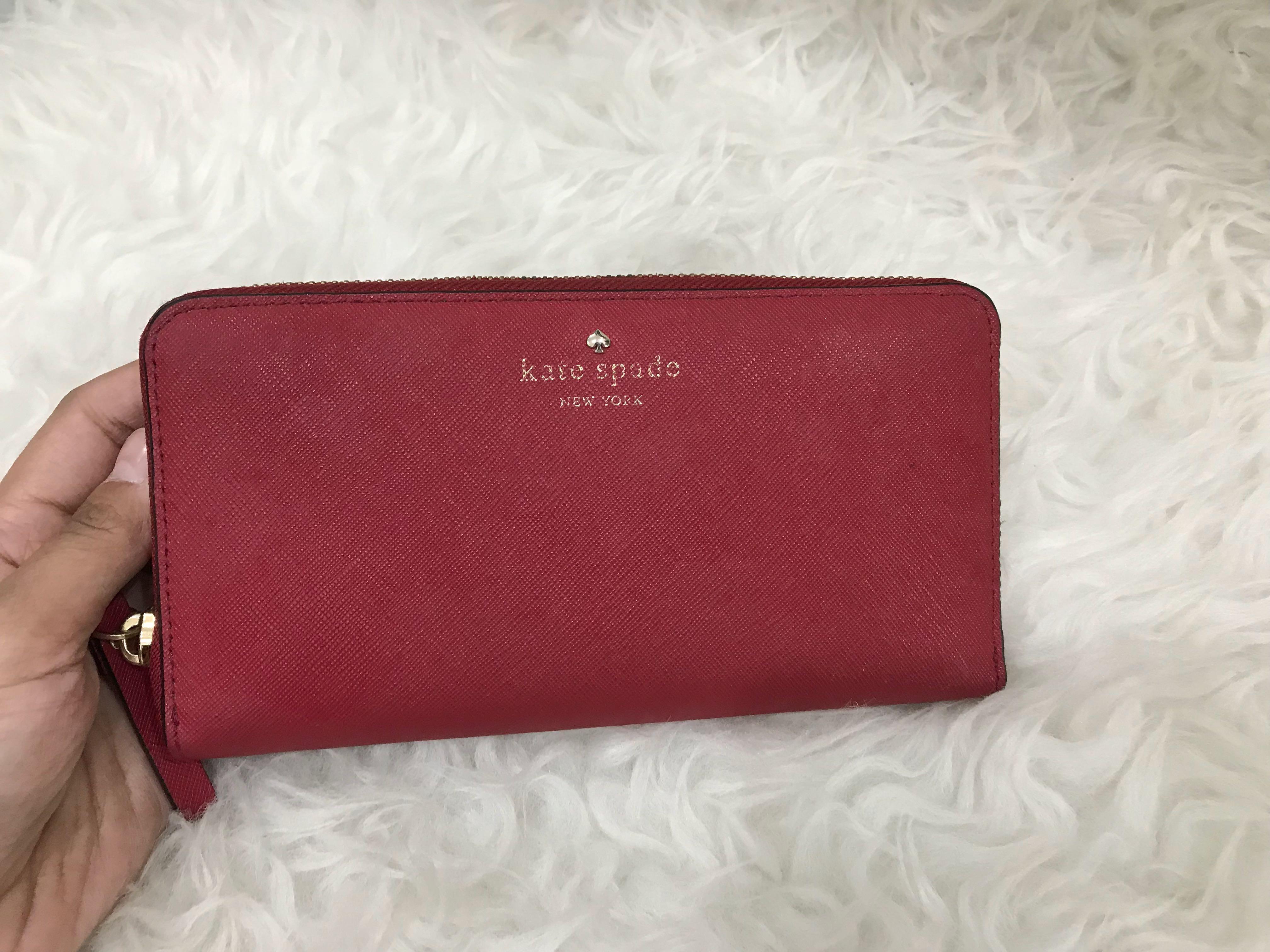 JUAL MURAH SECOND MULUS Dompet Kate spade New York Cameron Street Lacey Zip Around Wallet