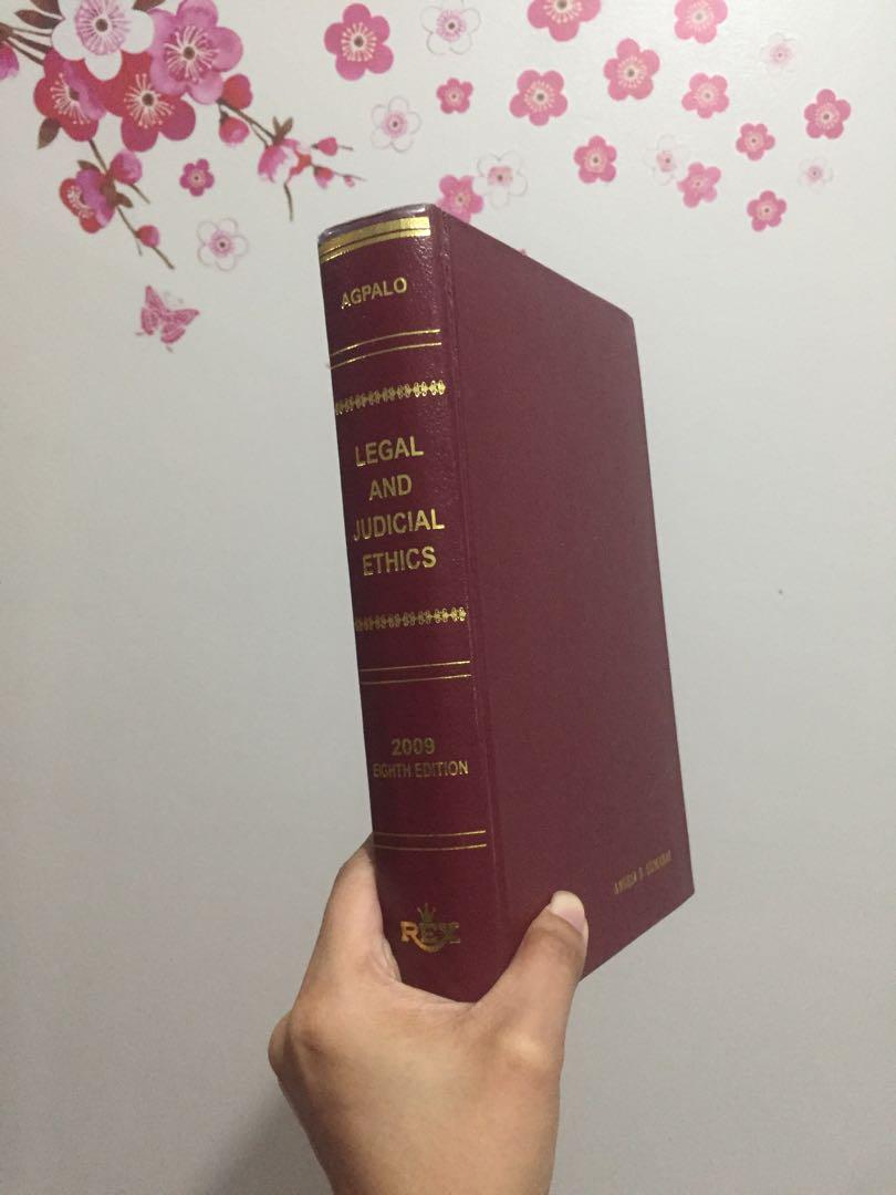 Legal and Judicial Ethics Agpalo, Hobbies & Toys, Books & Magazines