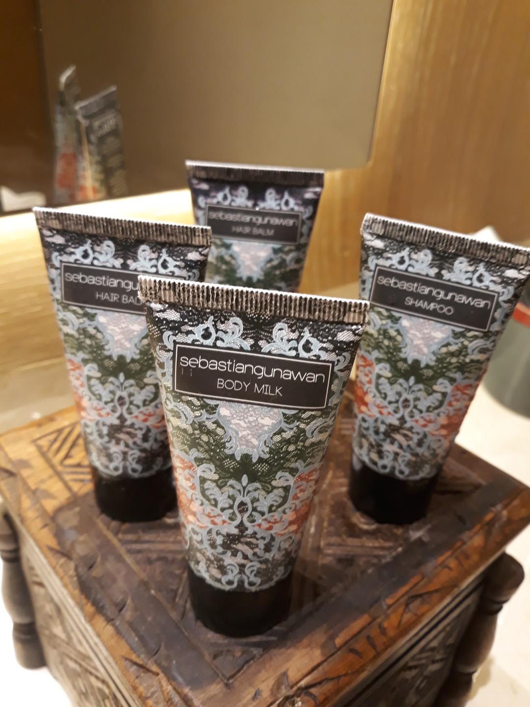 Limited Edition Sebastian Gunawan Body Milk Shampoo Hair Balm Kesehatan Kecantikan Kulit Sabun Tubuh Di Carousell